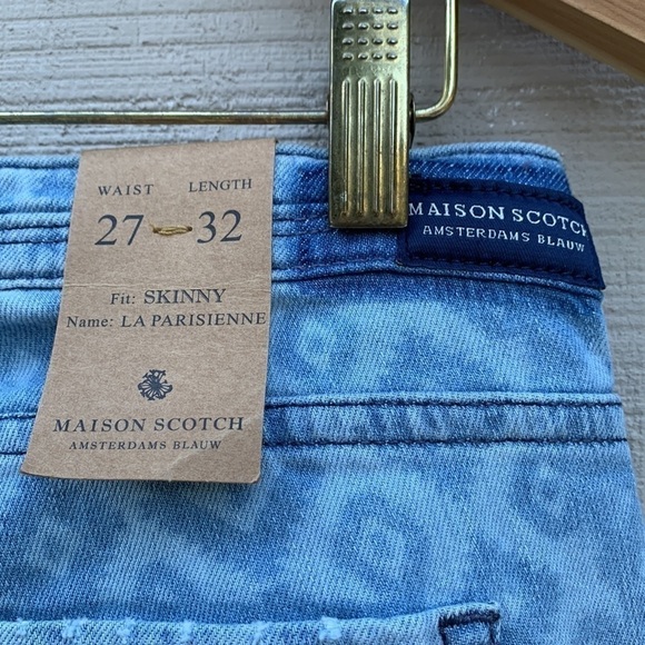 MAISON SCOTCH AMSTERDAMS BLAUW La Parisienne Skinny Jean - Picture 8 of 16